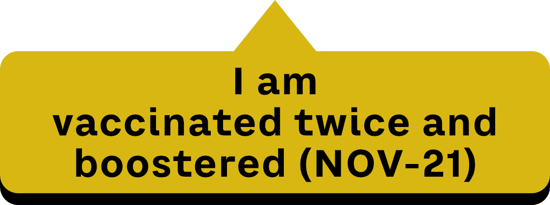 I am vaccinated and boostered